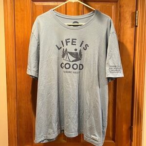 LIFE is good Treasure valley short sleeve shirt size XXlarge.